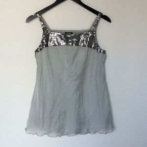 Miss sixty silk sleeveless top